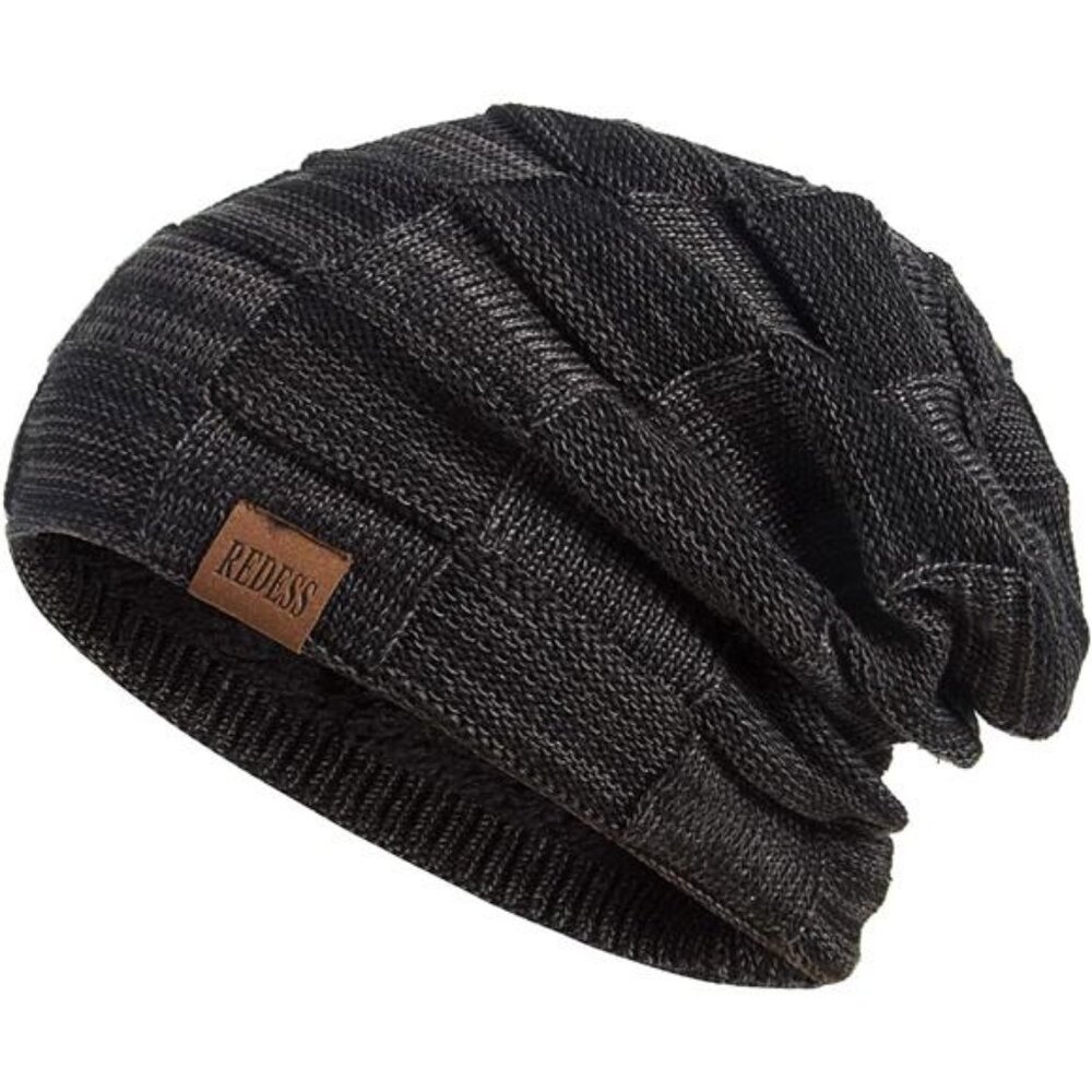 REDESS Beanie Hat for Men and Women Winter Warm Hats Knit Slouchy Thick‎ Skull